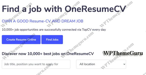 OneResumeCV v1.0.4